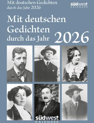 Produktbild von Mit deutschen Gedichten durch das Jahr 2026 - Tagesabreißkalender zum Aufstellen oder Aufhängen