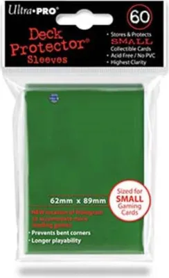 Image de 60 pochettes de protection pour cartes Ultra Pro Small : brillantes (62 x 89 mm)