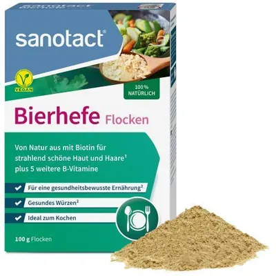 Produktbild von sanotcat | Bierhefe Flocken | 100 g