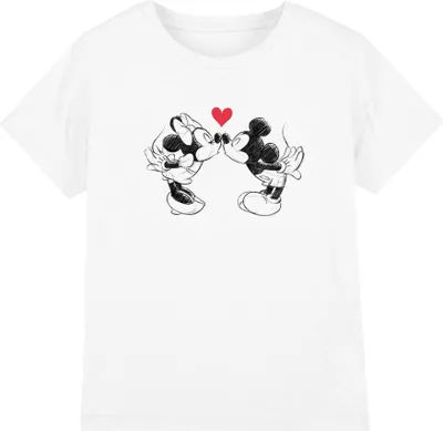 Obrázek produktu pro Disney - Dětské tričko - Valentýn TV4504 (128) (Bílá)