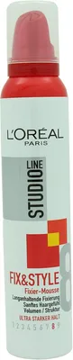 Immagine prodotto di L'ORÉAL Studio line Styling Fix und Styl Mousse extrastrong 200ml