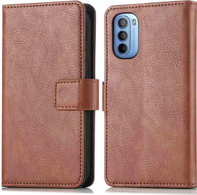 Image de imoshion Luxe Bookcase pour le Motorola Moto G14 - Marron