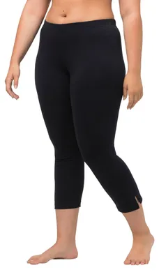 Obrázok produktu pre Ulla Popken dámske capri nohavice, farba: námorná modrá, veľkosť: 70+