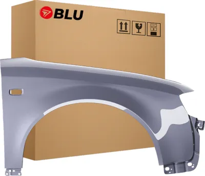 Immagine prodotto di BLU Parafango compatibile con Audi A4 B6 LY7J Destra Silber AvusSilber | 2000-2004 | Anteriore | Verniciato | Pronto per il montaggio | Acciaio