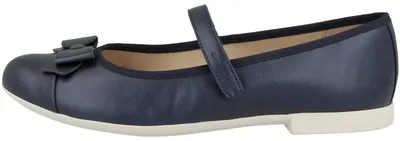 Produktbild von Geox Mädchen Jr Plie' Ballet Flat,Navy,38 EU
