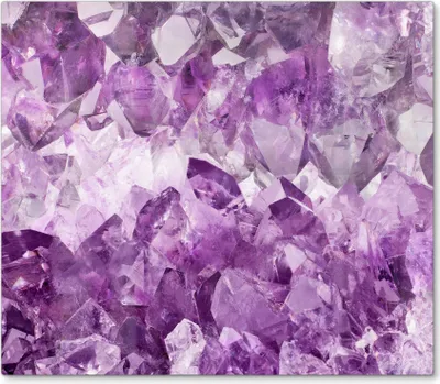 Produktbild von DEQORI Herdabdeckplatte Glas 1-tlg 'Violette Pracht' Abdeckplatte Küche Glaskeramikkochfeld Herd