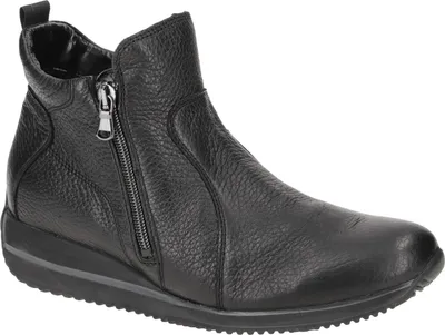 Produktbild von Waldläufer HIMONA Damen Stiefeletten - bequeme Stiefelette schwarz Freizeit NEU