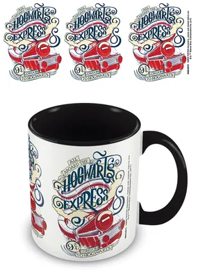 Produktbild von Harry Potter - All Aboard Tasse Schwarz