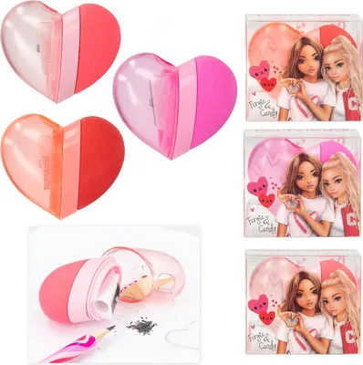 Produktbild von DEPESCHE TOPModel 2in1 Herz Radierer     0