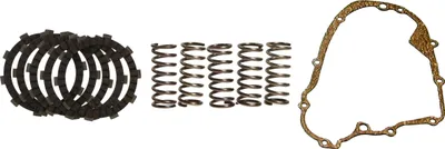 Image de Kit d'embrayage pour Yamaha TY 125, année de fabrication 1980 : disques d'embrayage, ressorts d'embrayage, joint de couvercle d'embrayage de la marque Pamoto - Neuf