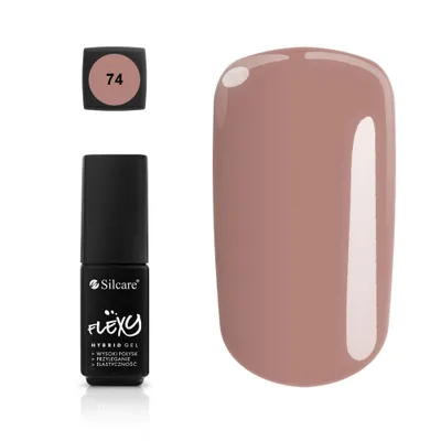 Produktbild von Silcare Hybridlack 74, 4,5g Nagellack
