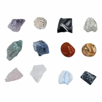 Immagine prodotto di KOSMOS Die Wunderwelt der Mineralien, Mineralstein, Mineral Stein, zum Sammeln, Sortiert, ab 7 Jahren, 601805