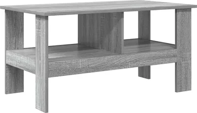 Produktbild von "2026 MODERNE"Couchtisch - Wohnzimmer Tisch modern - Graues Sonoma 90 x 50 x 45 cm Holzwerkstoff - Kaffeetisch CC5484526