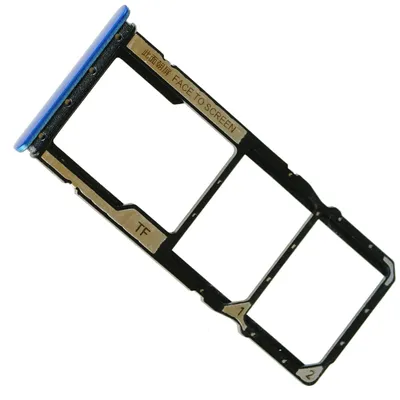 Produktbild von Redmi 9A Sim Karten Halter Tray Fach (Sky Blue), Blau