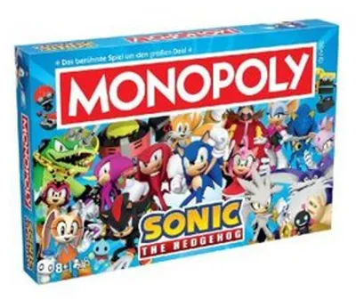 Produktbild von Monopoly - Sonic Gesellschaftsspiel Brettspiel Spiel