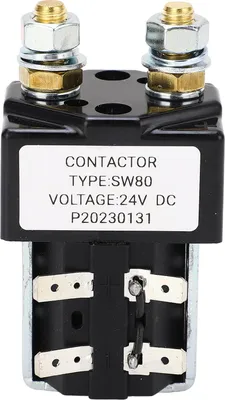 Zdjęcie produktu dla przekaźnik stycznika 24 V ze stopu metali 100 A Wysokowydajny zamiennik do wózka widłowego E?Z?GO Golf Cart
