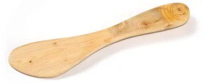 Buttermesser aus Wacholderholz, handgefertigt, 170 mm