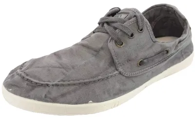 Produktbild von Natural World Old Elbrus Herren Schnürer im Bootsschuh-Style Grau (Gris Enz), 303E-623 - Gr. 43