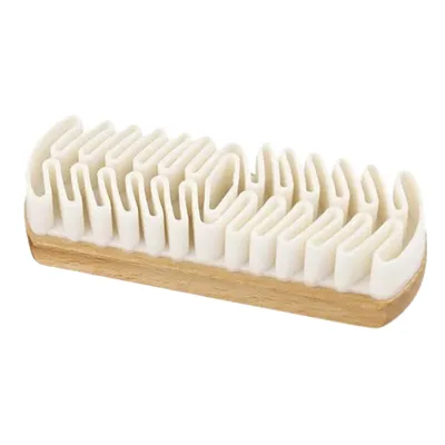 Image de Brosse en caoutchouc pour chaussures en daim et nubuck, brosse à chaussures avec poils souples en caoutchouc - RUBSHOE