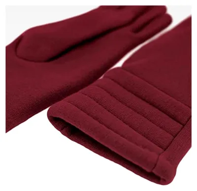 Produktbild von Jerseyhandschuhe mit Teddyfleece-Innenfutter und Touchfunktion für Damen | leichter und warmer Thermohandschuh