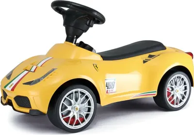 Zdjęcie produktu dla Ferrari 488 slide car - zjeżdżalnia - od 1 do 3 lat - antypoślizgowe koła - czerwony