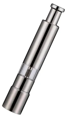 Produktbild von Manuelle Pfeffermühle aus Edelstahl 304 mit Hebelfunktion in Silber