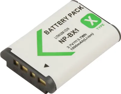 Zdjęcie produktu dla Avizar, Sony NP-BX1 litowo-jonowa bateria do aparatu 3,7 V 1000 mAh, biała