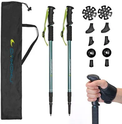 Produktbild von Famanu Nordic Walking Stöcke - Teleskopisch, leicht und robust