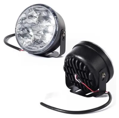 Obrázok produktu pre Sada okrúhlych LED denných svetiel (DRL) so 4 SMD diódami, 2 ks