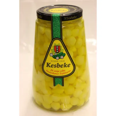 Produktbild von Kesbeke Amsterdamse Smul-Uien 2650ml Glas (kleine Silberzwiebeln)