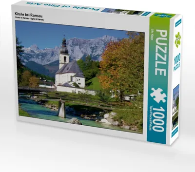 Produktbild von Calvendo Kirche bei Ramsau 1000 Teile Puzzle quer 640x480mm, Kapp Lilo; 7389777