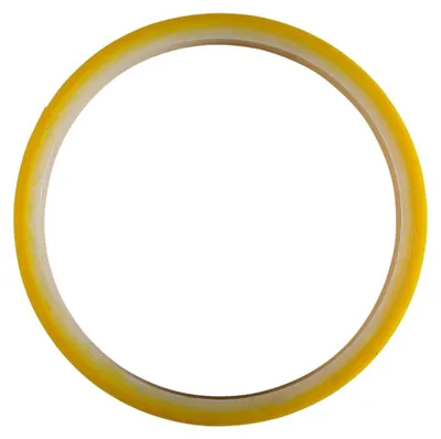 Image de Bande de jante BBB Tubeless, 31 mm x 4,5 mètres, jaune.