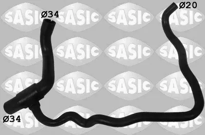 Produktbild von SASIC Kühlerschlauch Wasserschlauch für OPEL Astra H Caravan (A04) 3406217