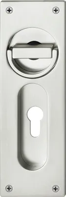 Produktbild von FSB Klappringmuschelgriff 4205, PZ 88mm, Aluminium silber eloxiert