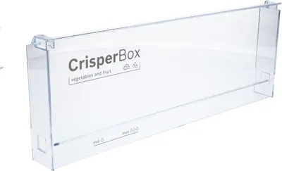 Produktbild von Schubladenblende Schubladenfrontenblende Blende Gemüseschubladenabdeckung Bosch Siemens 11002537 451x163mm Kühlschrank Kühlgefrierkombination für Gemüseschale CrisperBox