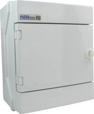 Produktbild von Feuchtraumverteiler Verteilerkasten Sicherungskasten 1000V 6Module RH-6/B AP VDE 36.3 E-P 4200