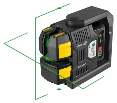 Produktbild von STABILA LAX 500 G, 12-V-System Kreuzlinien-Lot-Laser
