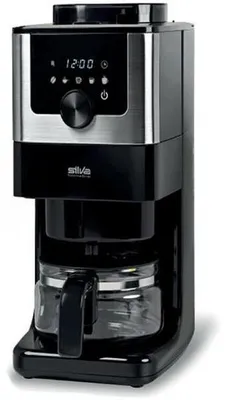 Obrázek produktu pro Silva Schneider KA-M 200, kávovar z nerezové oceli s funkcí mlýnku