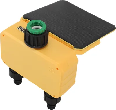 Obrázek produktu pro WiFi Solární zavlažovací časovač 2 výstupy Automatický zavlažovací časovač pro zahradu a dvůr Funkce snímání deště