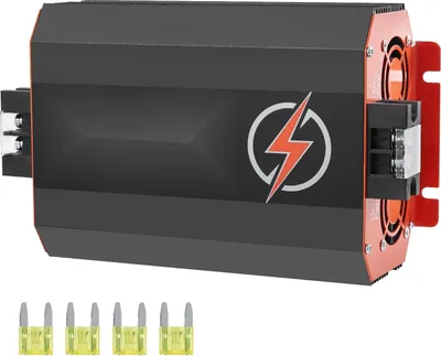 Immagine prodotto di Caricabatterie DC-DC 12 V 60 A - Booster di carica - 750 W - Per batterie al piombo-acido, AGM, gel, litio (LiFePO4) - Ricarica intelligente a più stadi - Per camper, barche, veicoli commerciali