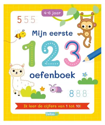 Immagine prodotto di Deltas mein erstes 123-Übungsheft für 4-6 Jahre.
