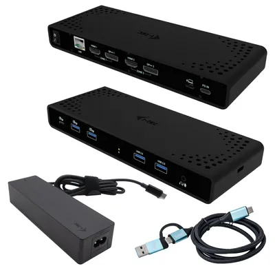Immagine prodotto di I-TEC i-tec Docking Station universale per doppio display 4K + Power Delivery 85W