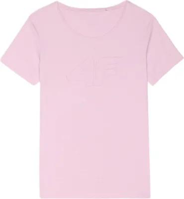 Zdjęcie produktu dla 4F F1846 Koszulka damska różowa Slim Fit Logo S