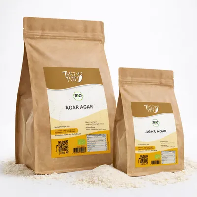 Produktbild von Tasty Pott  Agar Agar Pulver - 500g
