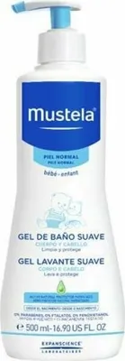 Image de Mustela Gel Bano Suave 500ml Valve de dosage