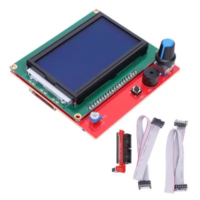 Zdjęcie produktu dla moduł sterujący LCD 12864, płyta główna, inteligentny kontroler drukarki 3D, sterowanie LCD 12864, panel sterowania LCD 12864, płyta wyświetlacza 1.4