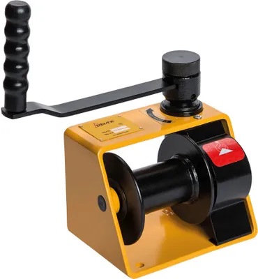 Produktbild von Delta Hand-Schneckenwinde Modell HW, 0,25t Tragkraft, mit integrierter Bremse