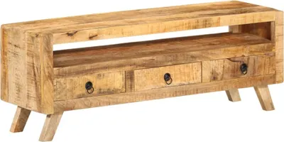 Produktbild von TV-Schrank 110x30x40 cm Massivholz Mango