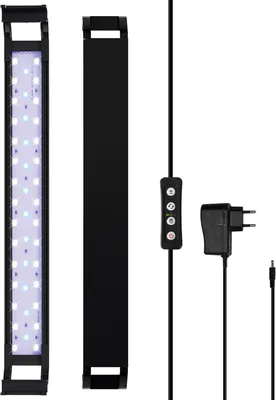 Obrázok produktu pre TolleTour 45-60cm LED akvárium osvetlenie akvárium ryby nádrž lampa plné spektrum rastlín svetlo pre rast akváriových rastlín