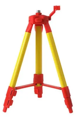 Zdjęcie produktu dla Statyw do niwelatora laserowego, regulowana wysokość, solidna stalowa konstrukcja, 1,3 m